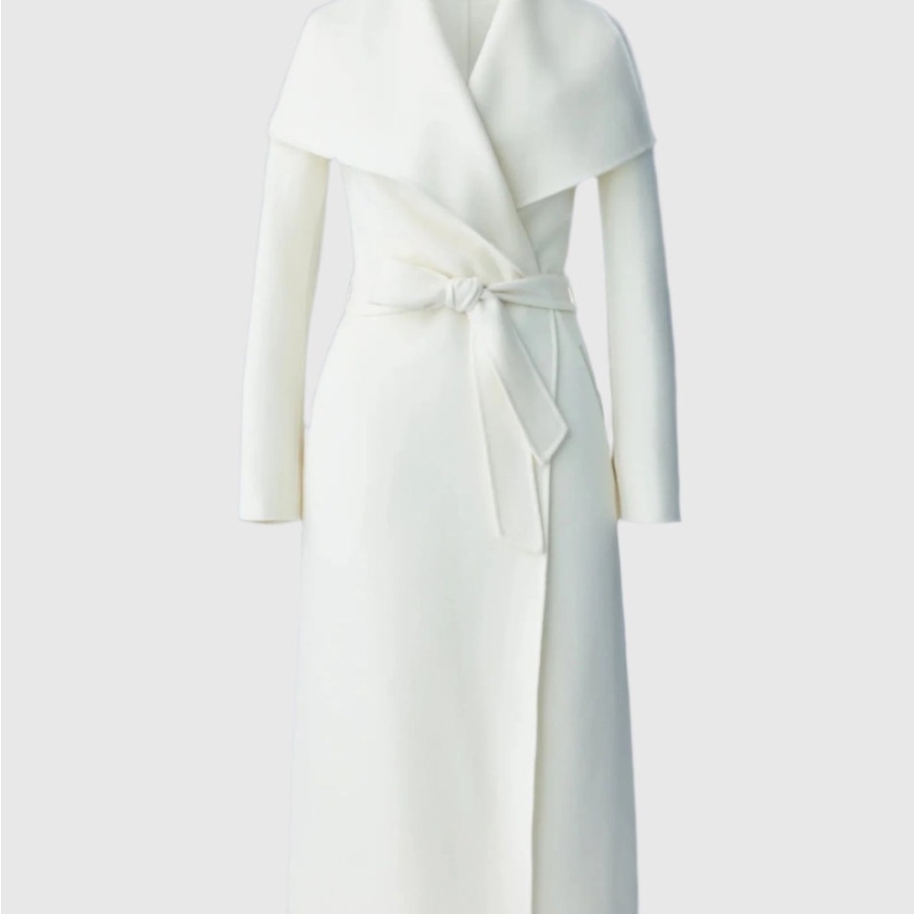 MACKAGE MAI-CN CREAM M - BRAND NEW LADIES WOOL COAT